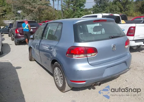 2010 Volkswagen Golf 4-Door из США, поврежденный, VIN WVWDA7AJ4AW342239